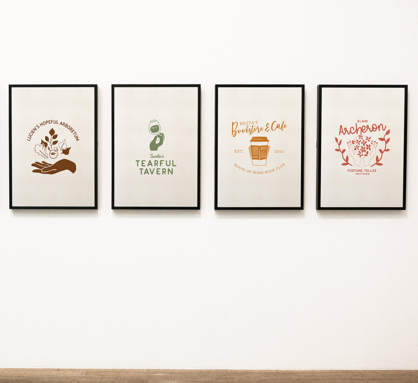 A Court of Thorns and Roses Series Poster | Character | Lucian's Hopeful Arboretum Print | Sarah J. Mass Art | ACOTAR Wall Decor | ACOTAR Poster