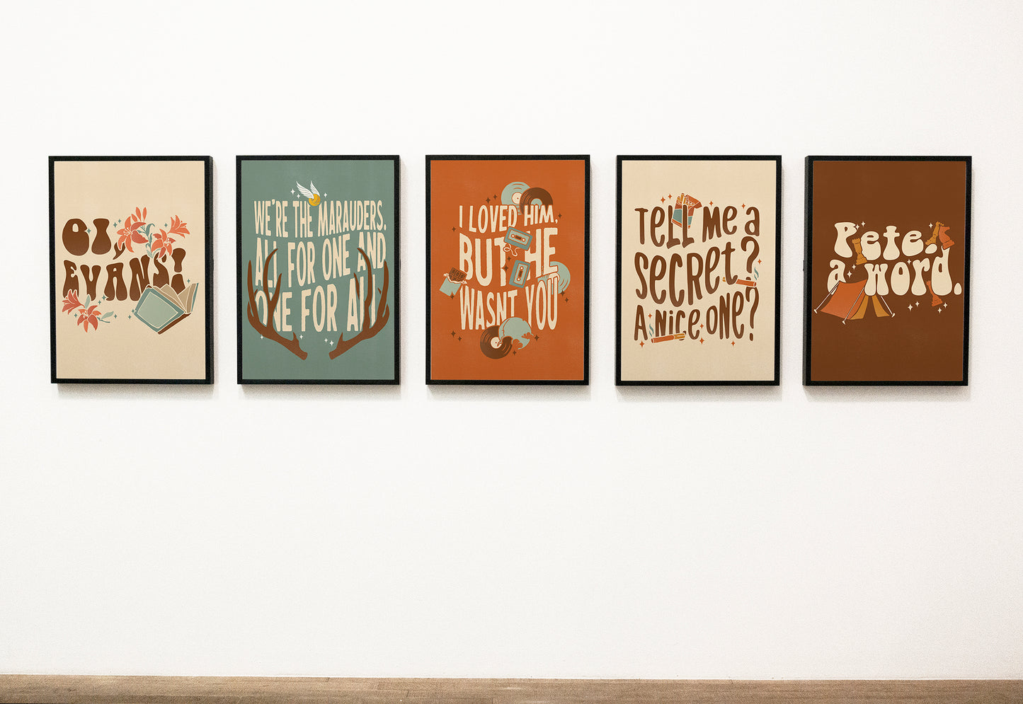 Quote ATYD Poster | James All the Young Dudes Print