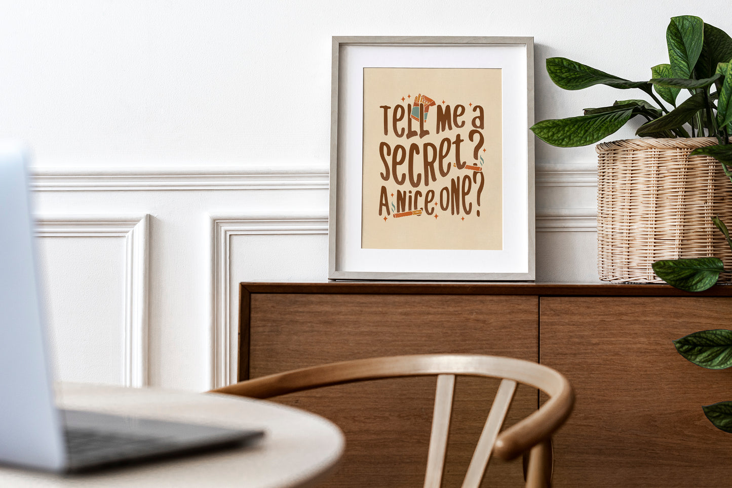 Quote ATYD Poster | Sirius Poster All the Young Dudes Print
