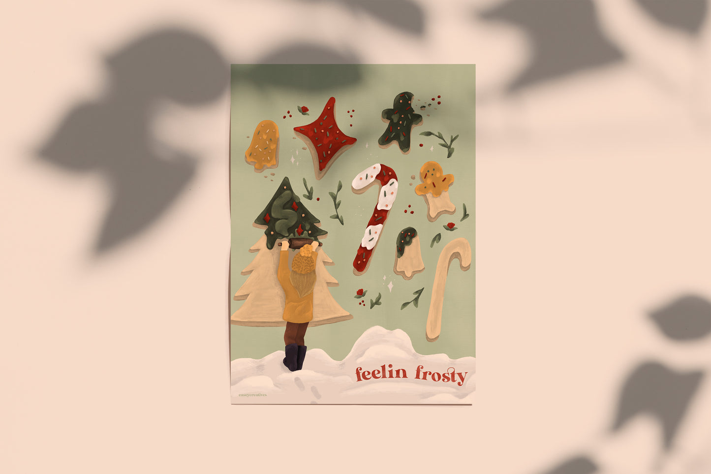 Christmas Card - Feelin Frosty | Holiday Card