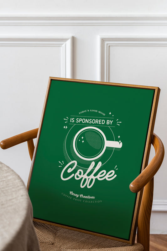 Retro Coffee Art Print | Sponsored by Coffee Poster