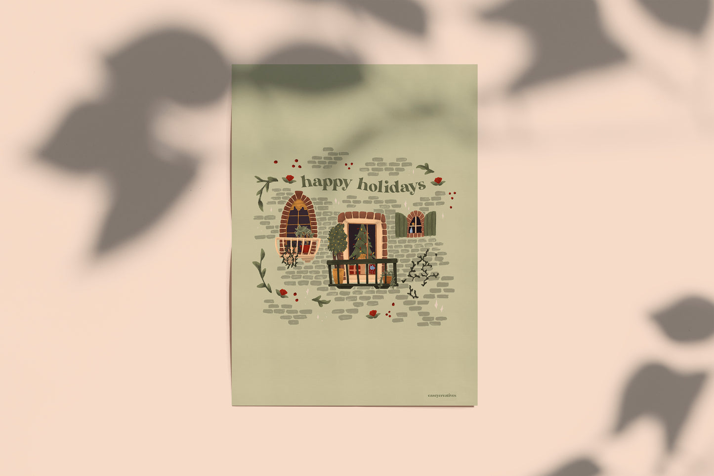 Christmas Card - Happy Holidays | Holiday Card