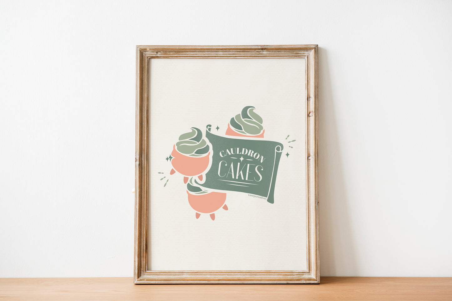 Wizard Sweets Art Print | Cauldron Cakes Poster