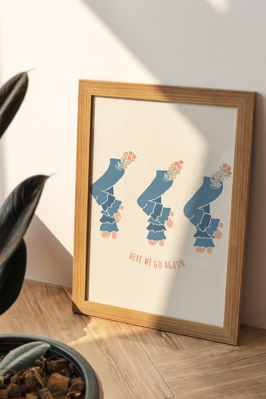 Mamma Mia Print | Donna and the Dynamos Poster