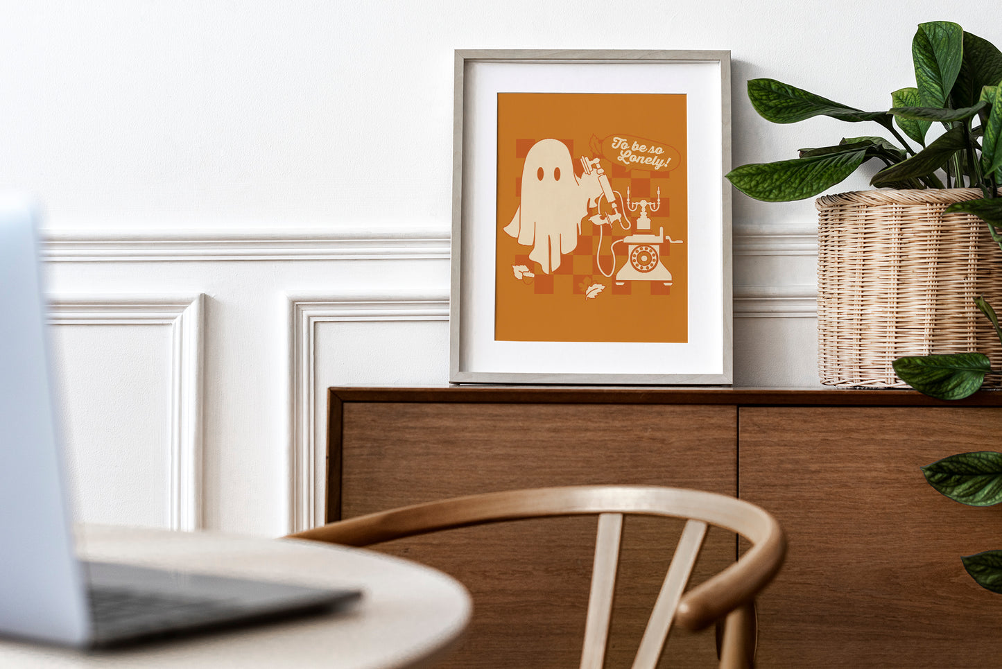 Halloween Inspired Print | To be so Lonely Lyric Poster