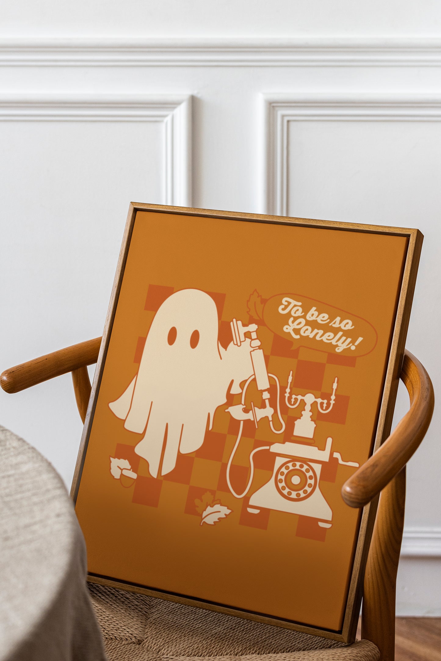 Halloween Inspired Print | To be so Lonely Lyric Poster