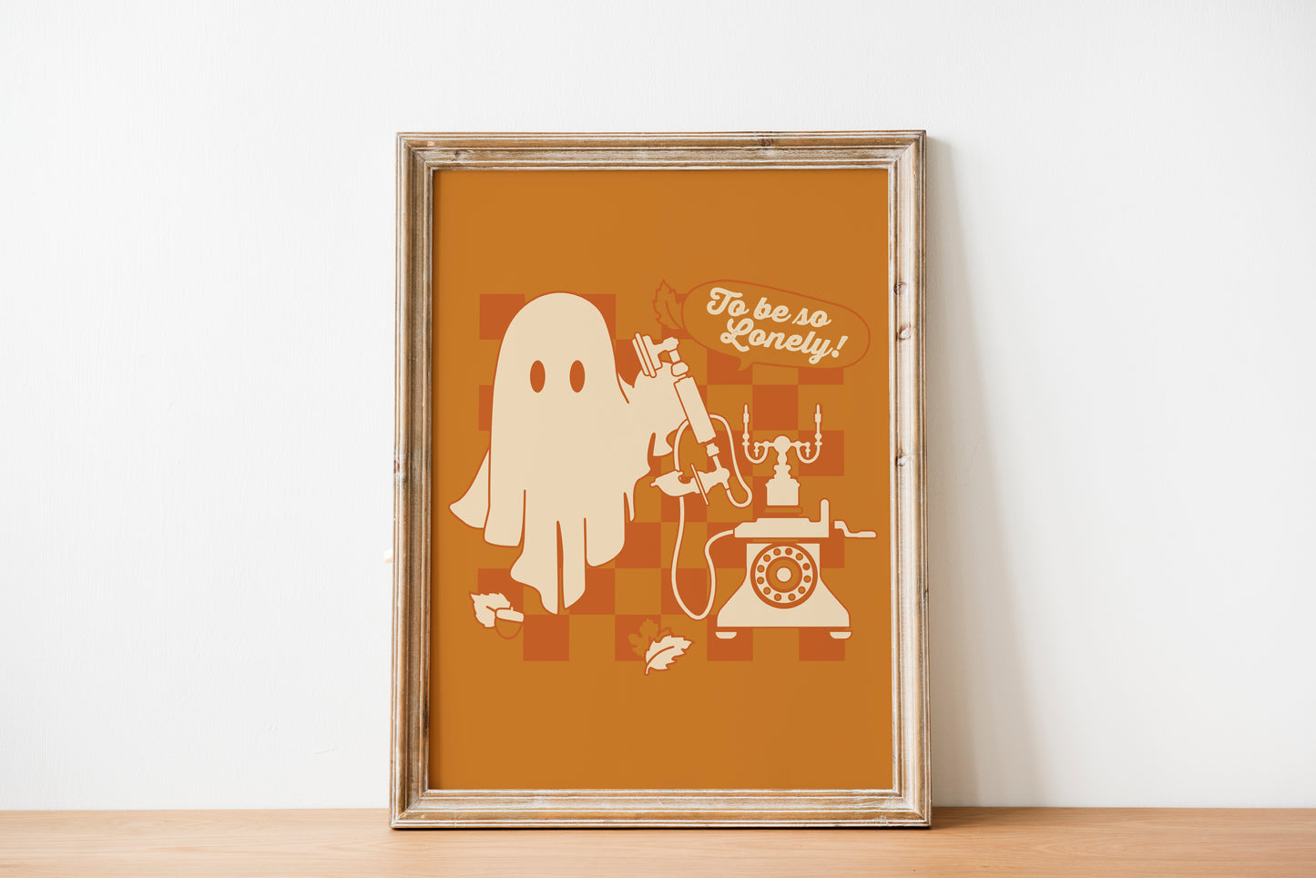 Halloween Inspired Print | To be so Lonely Lyric Poster