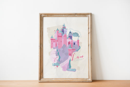 Castle Lover Era Poster | Song Lyric Wall Decor | Taylor Swift Inspired Print | Castle Aesthetic