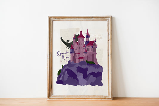 Castle Speak Now Era Poster | Song Lyric Wall Decor | Taylor Swift Inspired Print | Castle Aesthetic