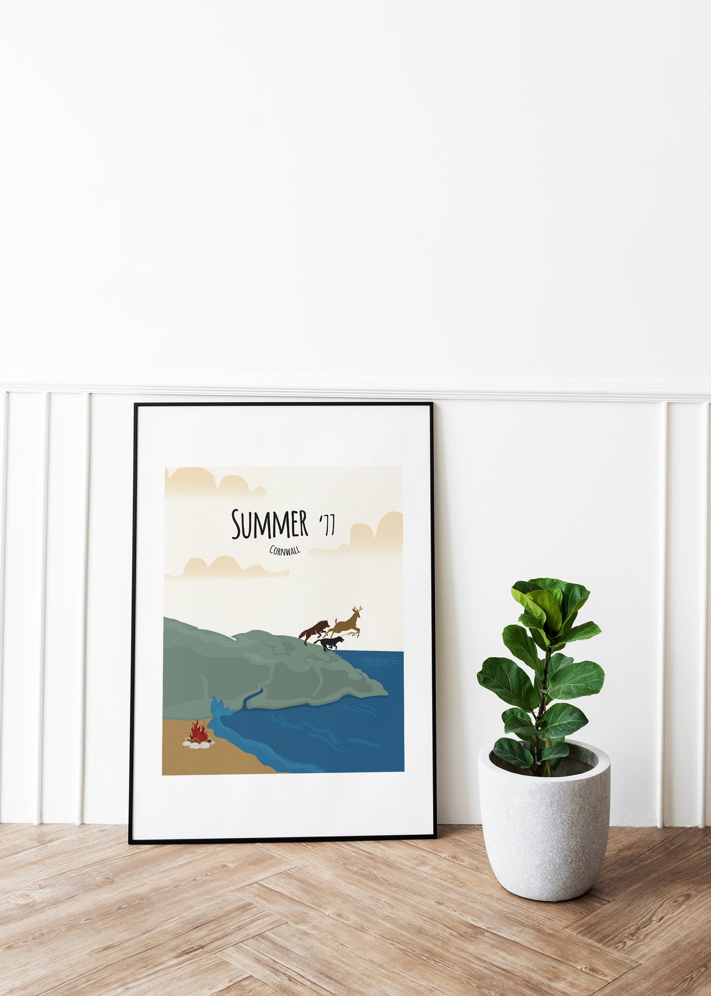 The Marauders Print | Summer '77 in Cornwall ATYD Poster