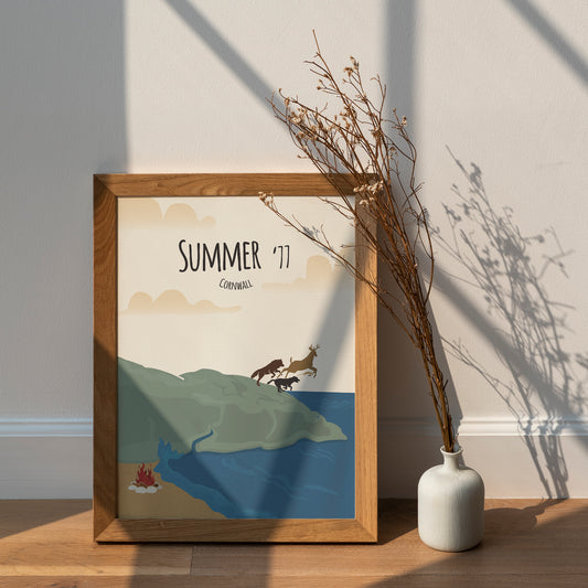 The Marauders Print | Summer '77 in Cornwall ATYD Poster