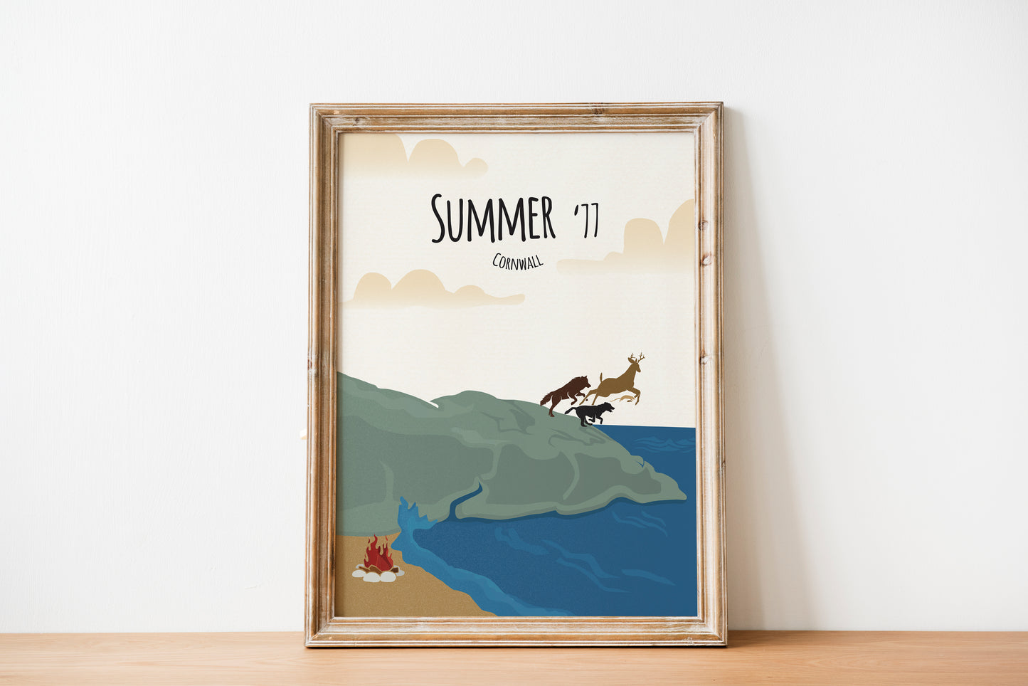 The Marauders Print | Summer '77 in Cornwall ATYD Poster