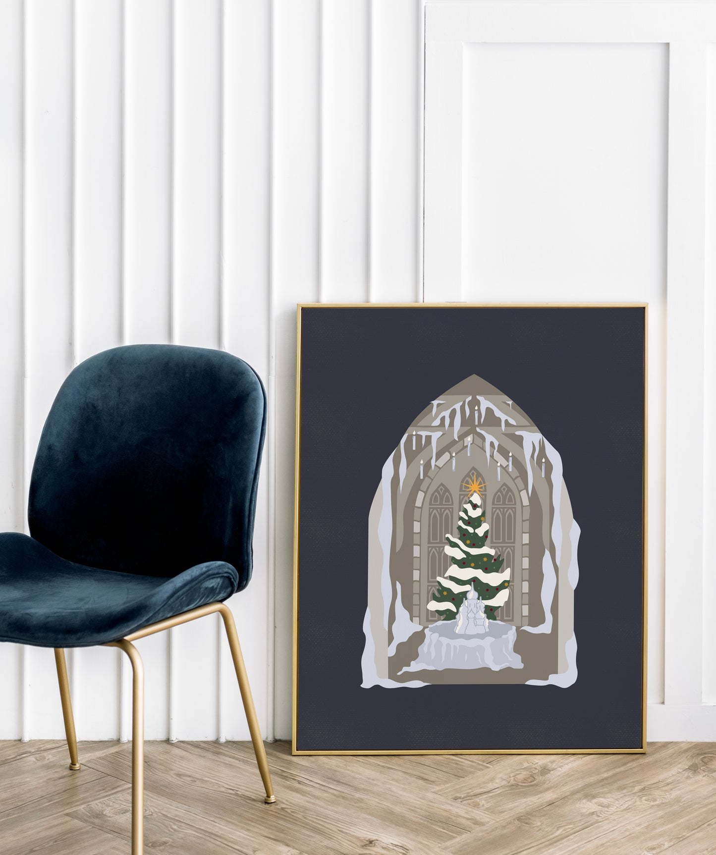 Wizards Christmas Poster | The Yule Ball Print