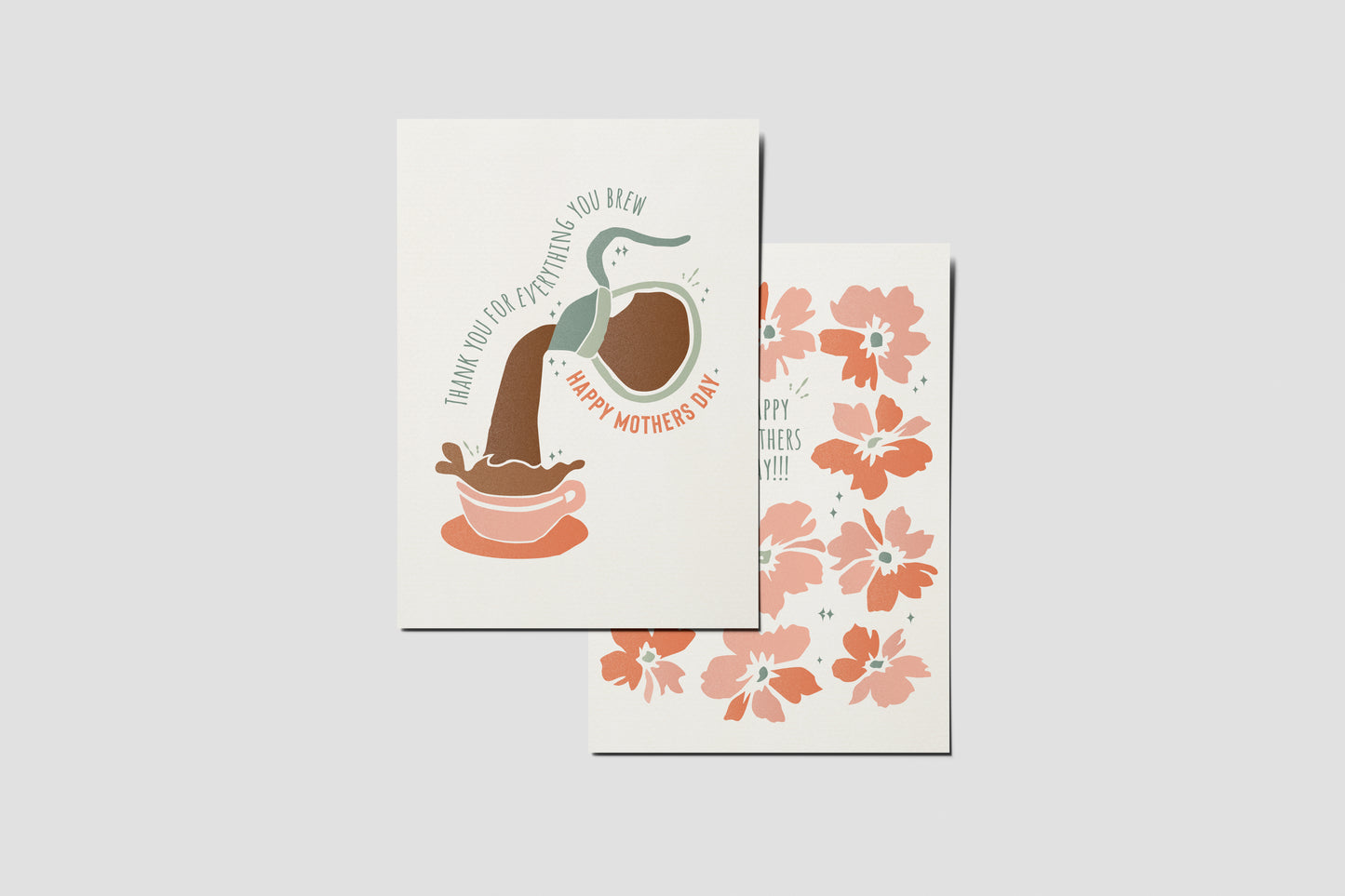 Mothers Day Card | Coffee Lover - Thank You for Everything You Brew