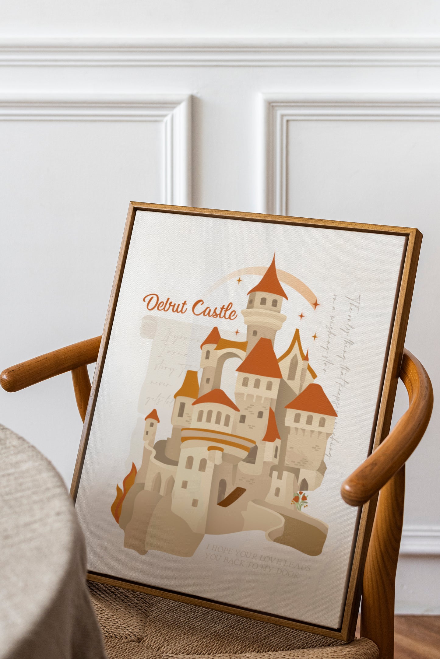 Castle Debut Era Poster | Song Lyric Wall Decor | Taylor Swift Inspired Print | Castle Aesthetic