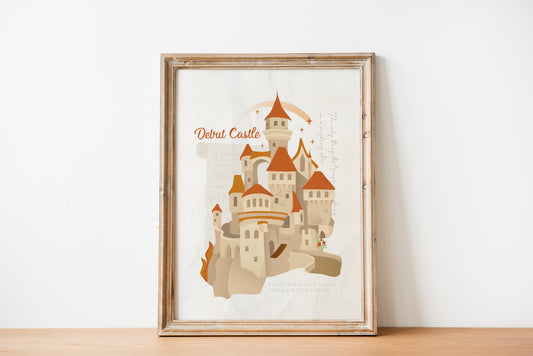 Castle Debut Era Poster | Song Lyric Wall Decor | Taylor Swift Inspired Print | Castle Aesthetic