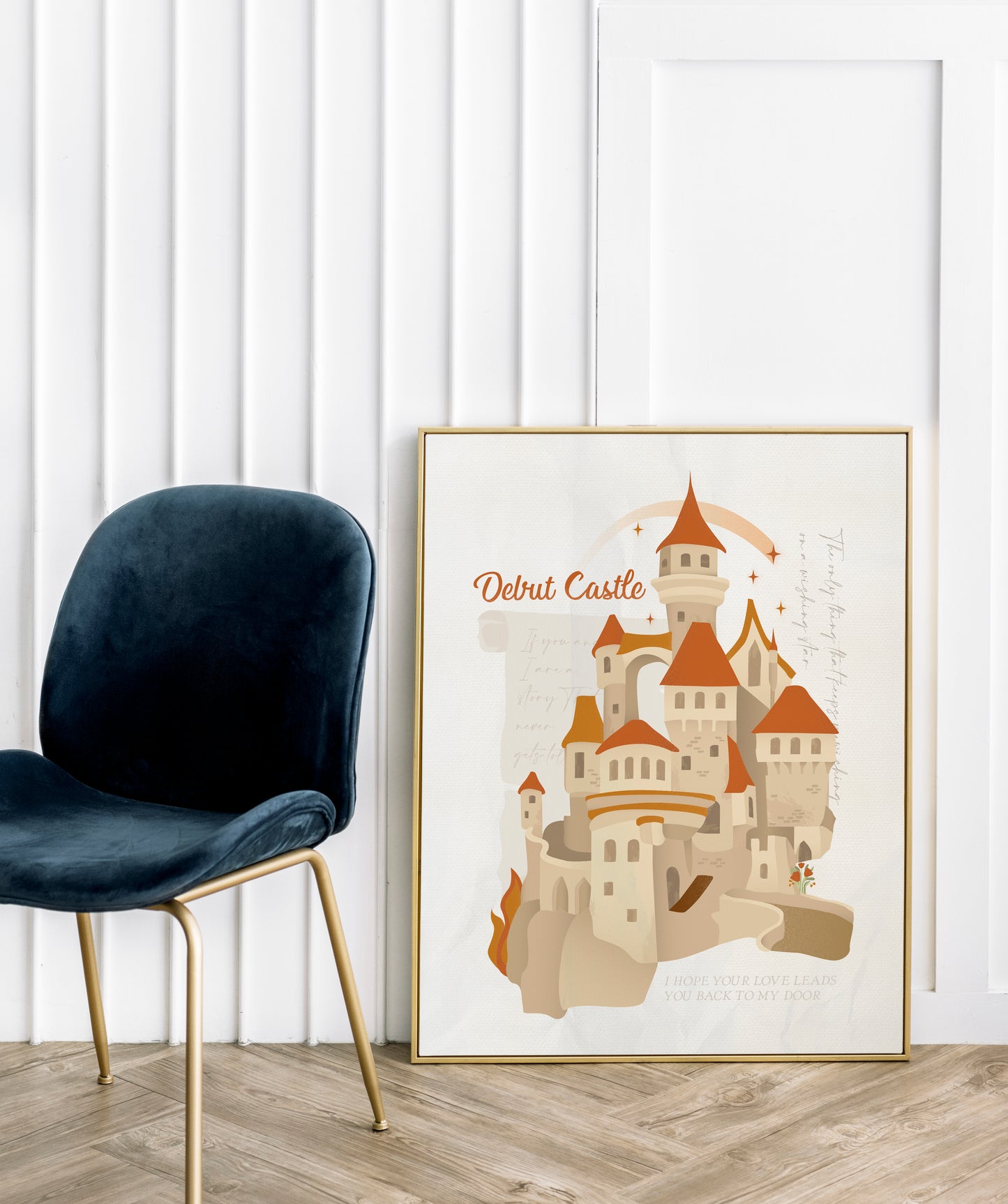 Castle Debut Era Poster | Song Lyric Wall Decor | Taylor Swift Inspired Print | Castle Aesthetic