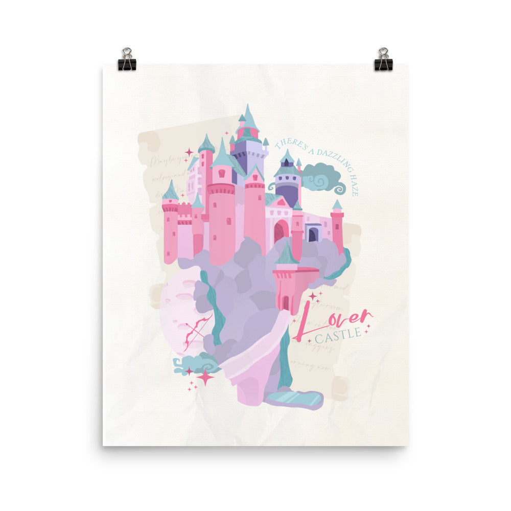 Castle Lover Era Poster | Song Lyric Wall Decor | Taylor Swift Inspired Print | Castle Aesthetic