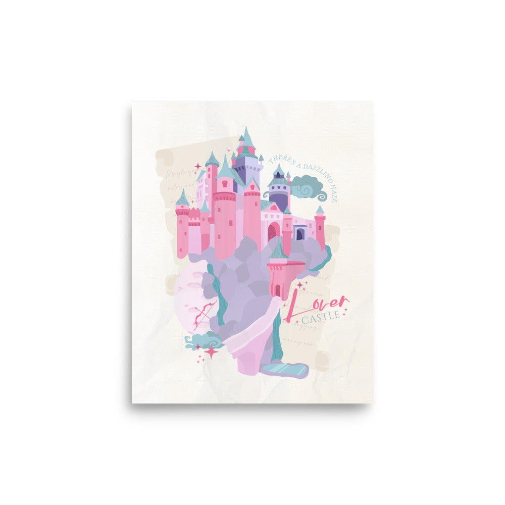 Castle Lover Era Poster | Song Lyric Wall Decor | Taylor Swift Inspired Print | Castle Aesthetic