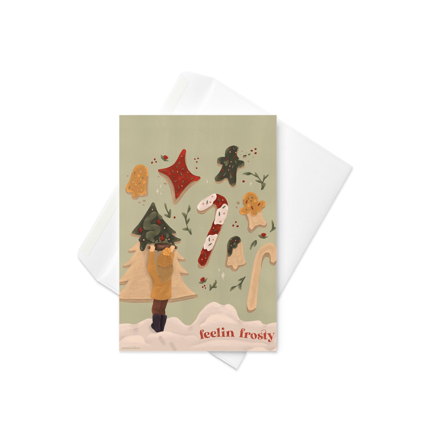 Christmas Card - Feelin Frosty | Holiday Card