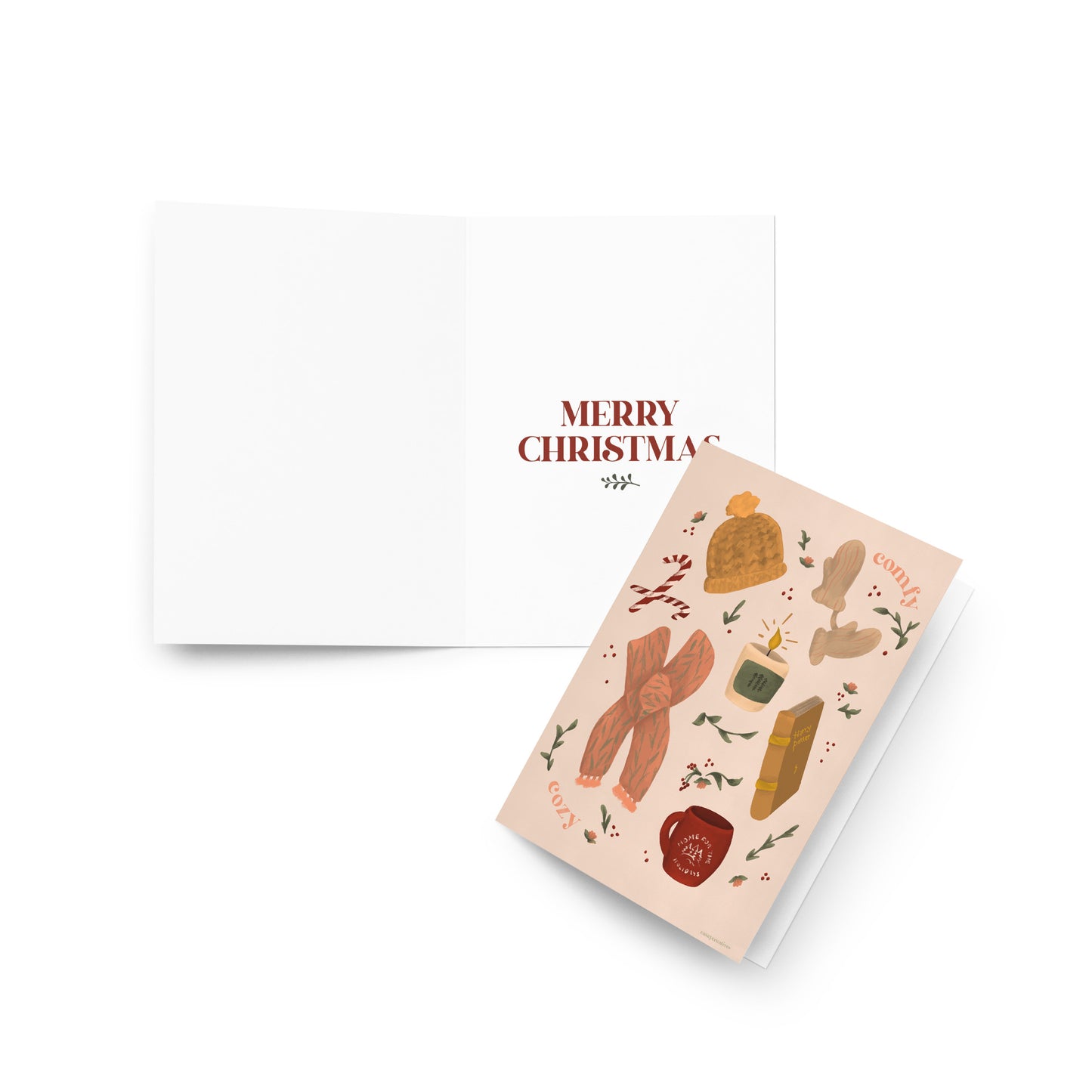 Christmas Card - Comfy Cozy | Holiday Card