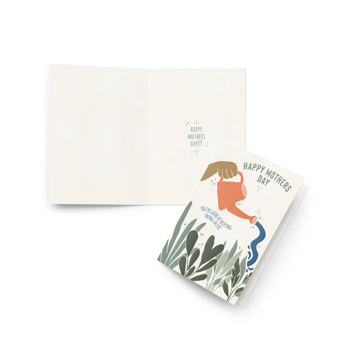 Mothers Day Card | Plant Lover Mothers Day Card - You're Good at Keeping Things Alive