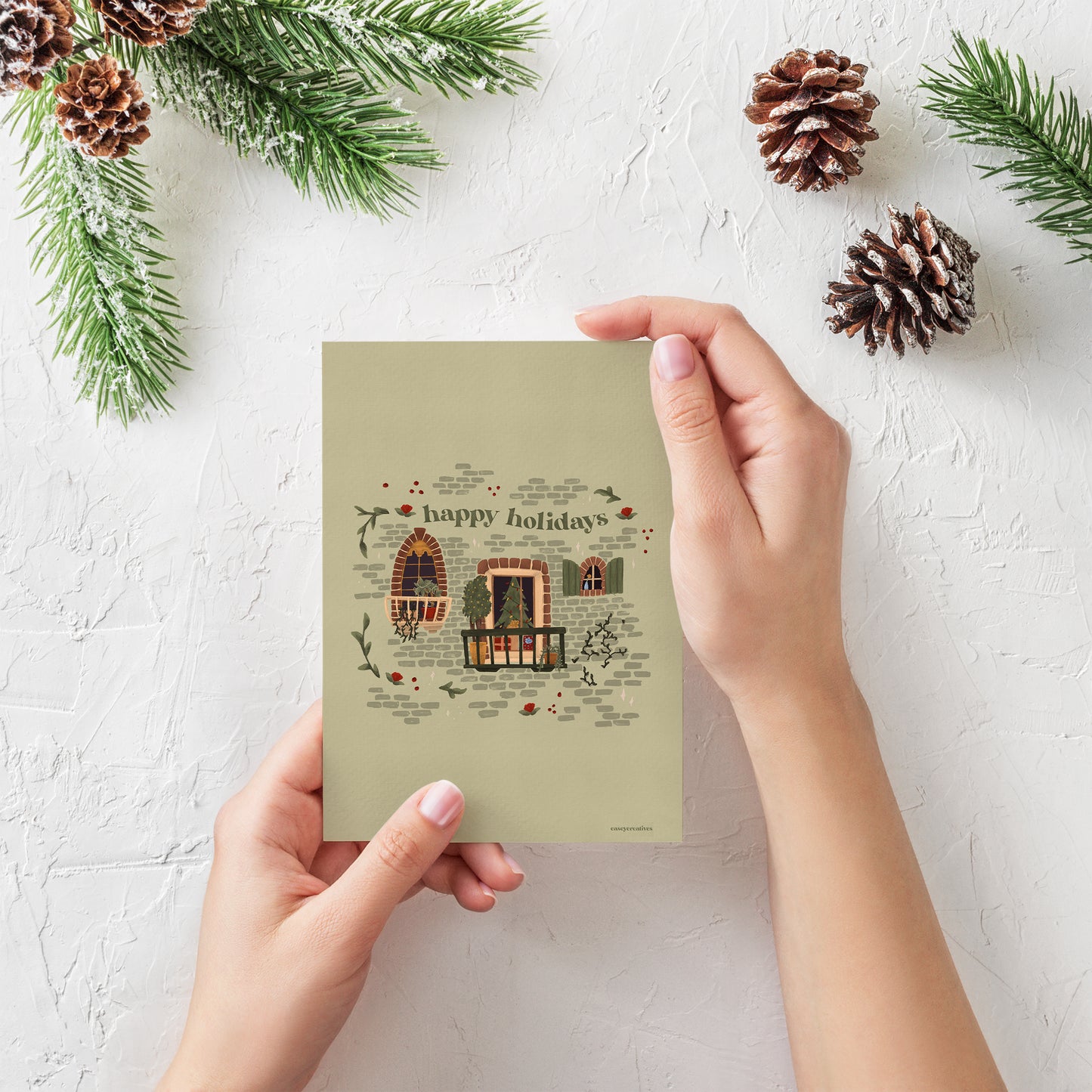 Christmas Card - Happy Holidays | Holiday Card