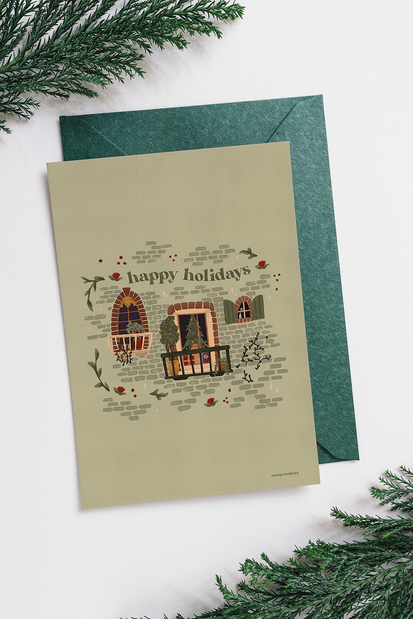 Christmas Card - Happy Holidays | Holiday Card