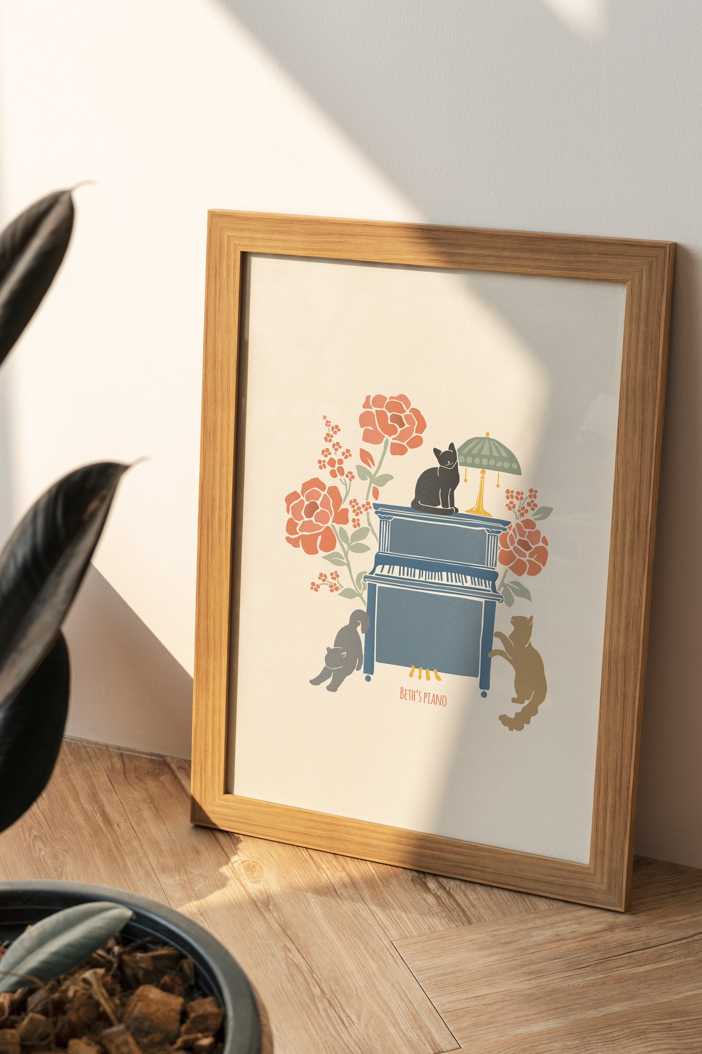 Little Women Inspired Print | Beth's Piano Poster