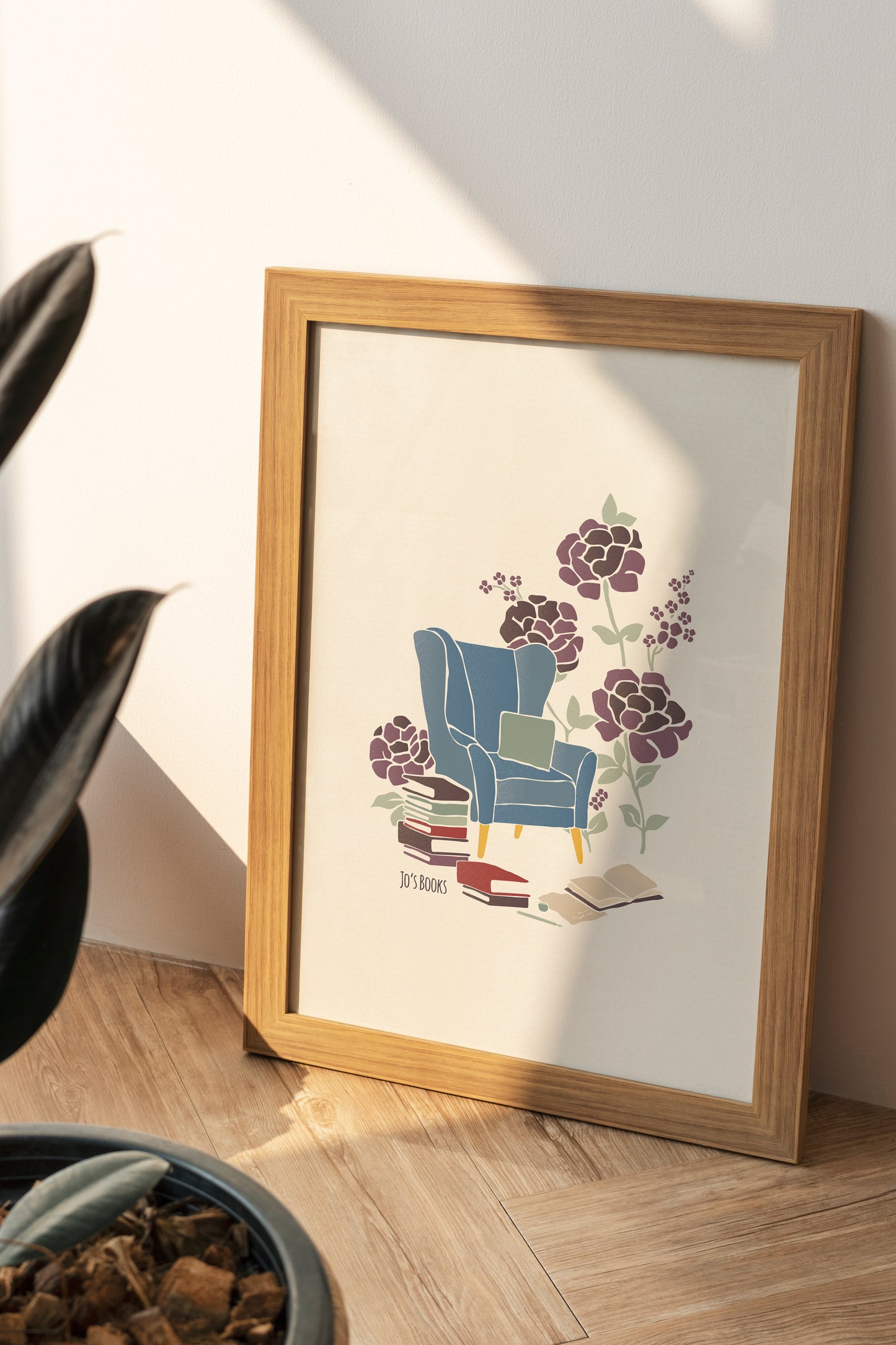 Little Women Inspired Print | Jo's Books Poster