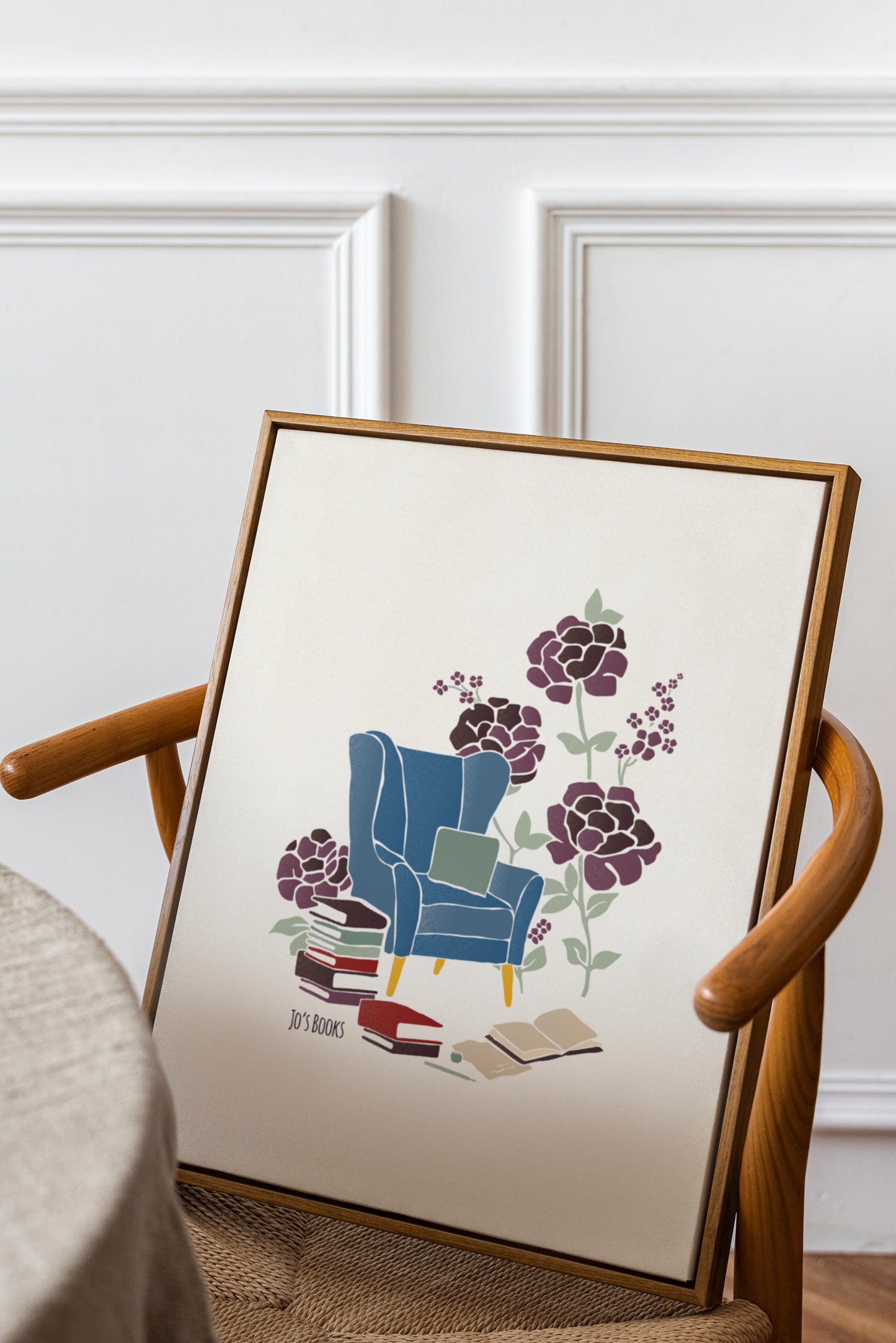 Little Women Inspired Print | Jo's Books Poster