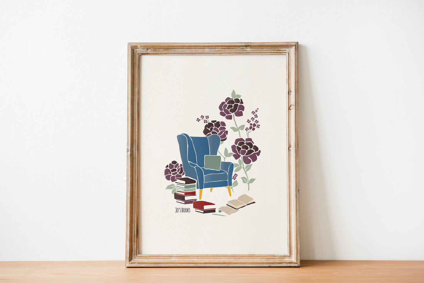 Little Women Inspired Print | Jo's Books Poster