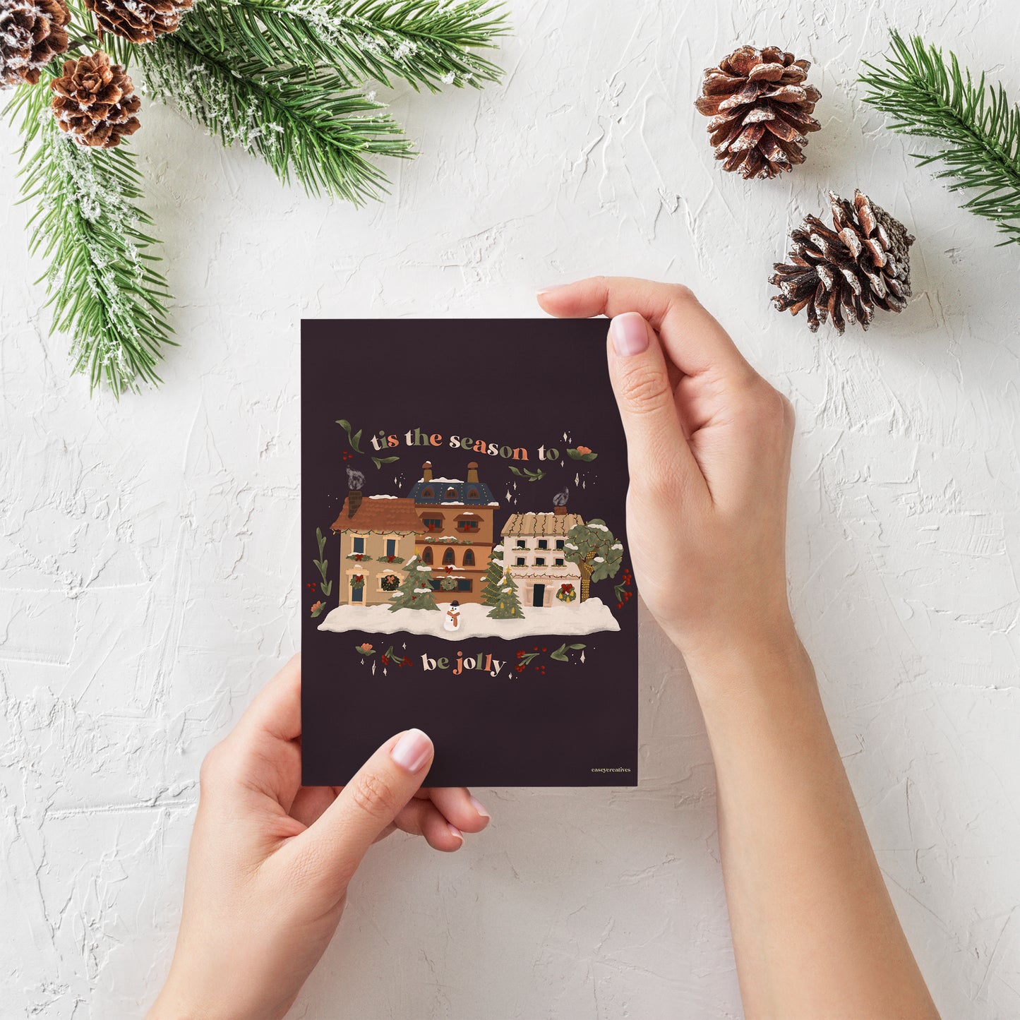 Christmas Card - Tis the Season | Holiday Card