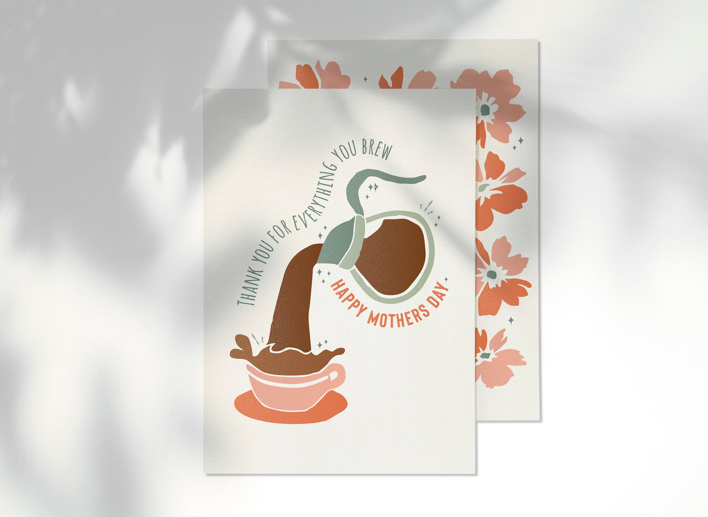 Mothers Day Card | Coffee Lover - Thank You for Everything You Brew