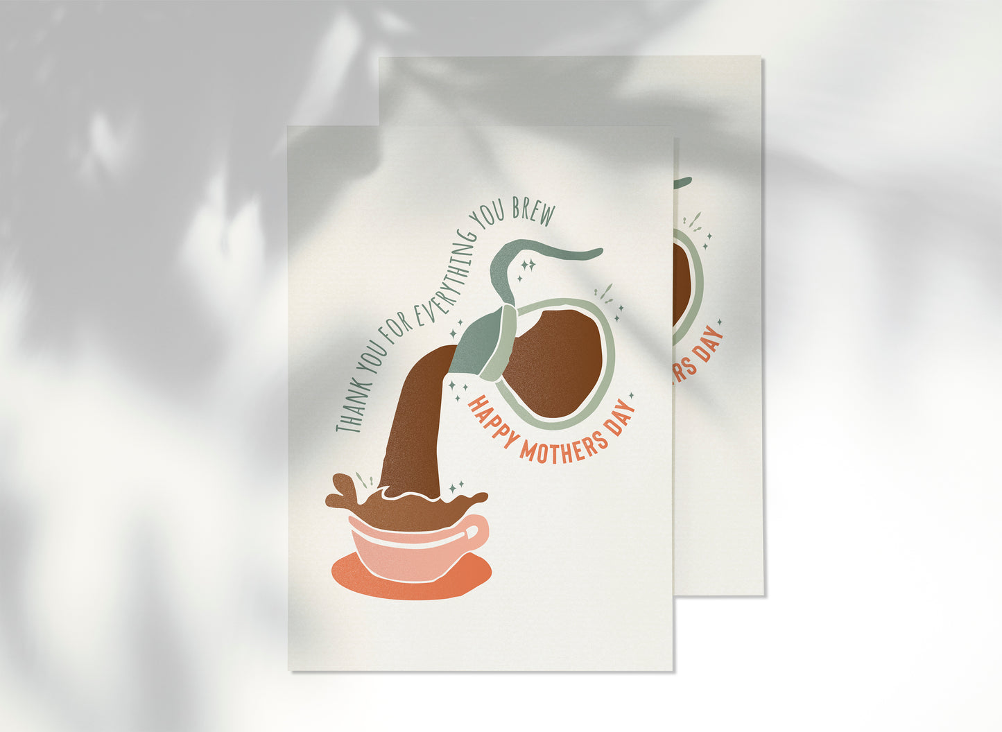 Mothers Day Card | Coffee Lover - Thank You for Everything You Brew