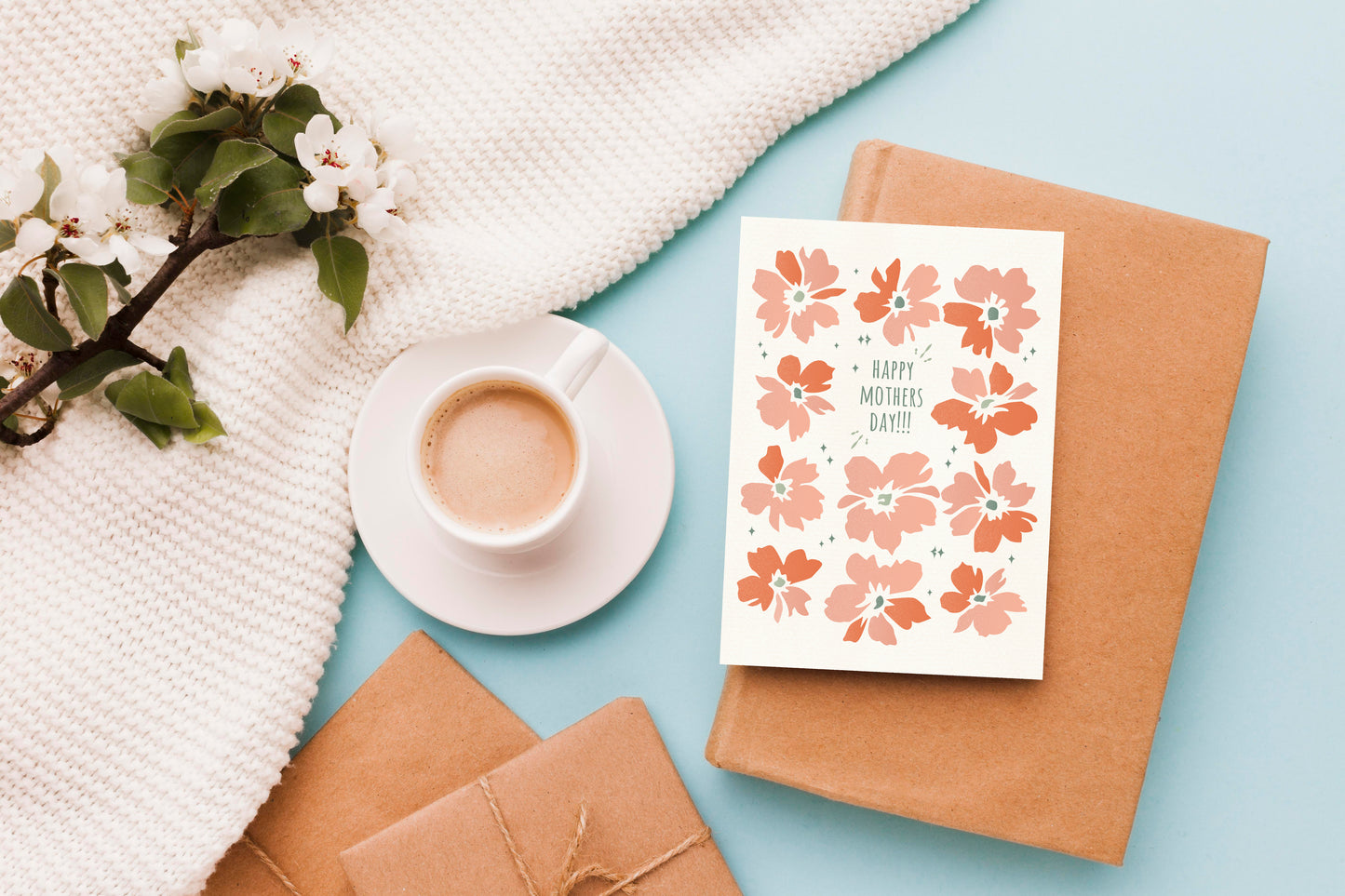 Mothers Day Card | Floral Mothers Day Card