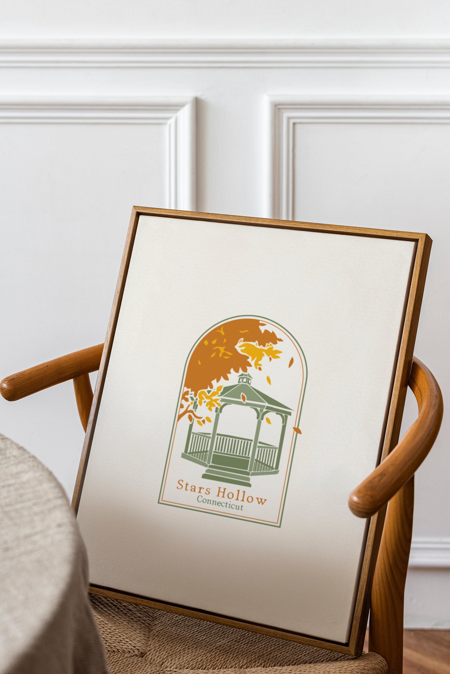 Gilmore Girls Quote Inspired Print | Stars Hollow Gazebo Poster